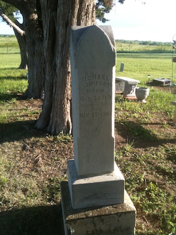 Michael Busch Gravestone sm